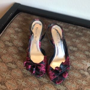 Rose Sling Back Heels